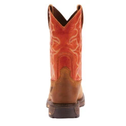 WorkHog Wide Square Toe Steel Toe Work Boot -Western Cowboy Fashion 10006961 heel