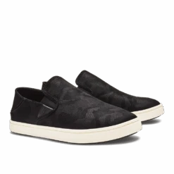 OluKai Women’s Woven Camo Slip-On Lava Rock Pehuea Pa'I
