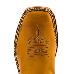 Anderson Bean Men's Rust Burnished Crazy Horse S3007 -Western Cowboy Fashion AB S3007 400x400 300DPI Toe