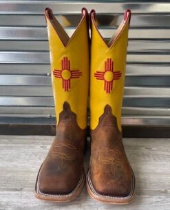 Western Cowboy Fashion 48 Anderson Bean Zia Symbol Elk Butt