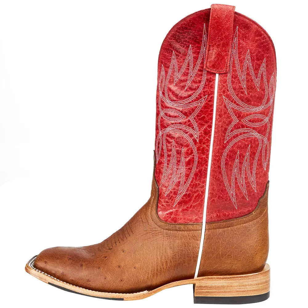 Horse Power Top Hand Kango Tobacco Smooth Ostrich HP8047 5 Horse Power Top Hand Kango Tobacco Smooth Ostrich HP8047 - Image 3