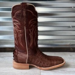 Men's R. Watson Hornback Caiman Tail Boots -Western Cowboy Fashion IMG 0555