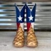 Men's Anderson Bean Texas Flag Big Bass Boots -Western Cowboy Fashion IMG 0666