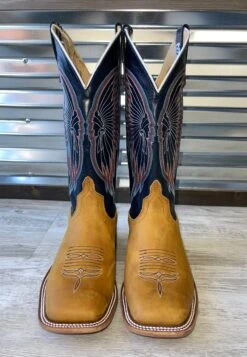 Western Cowboy Fashion 40 Anderson Bean Men's Rust Burnished Crazy Horse S3007