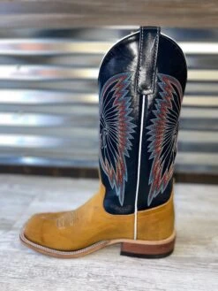 Anderson Bean Men's Rust Burnished Crazy Horse S3007 -Western Cowboy Fashion IMG 3085