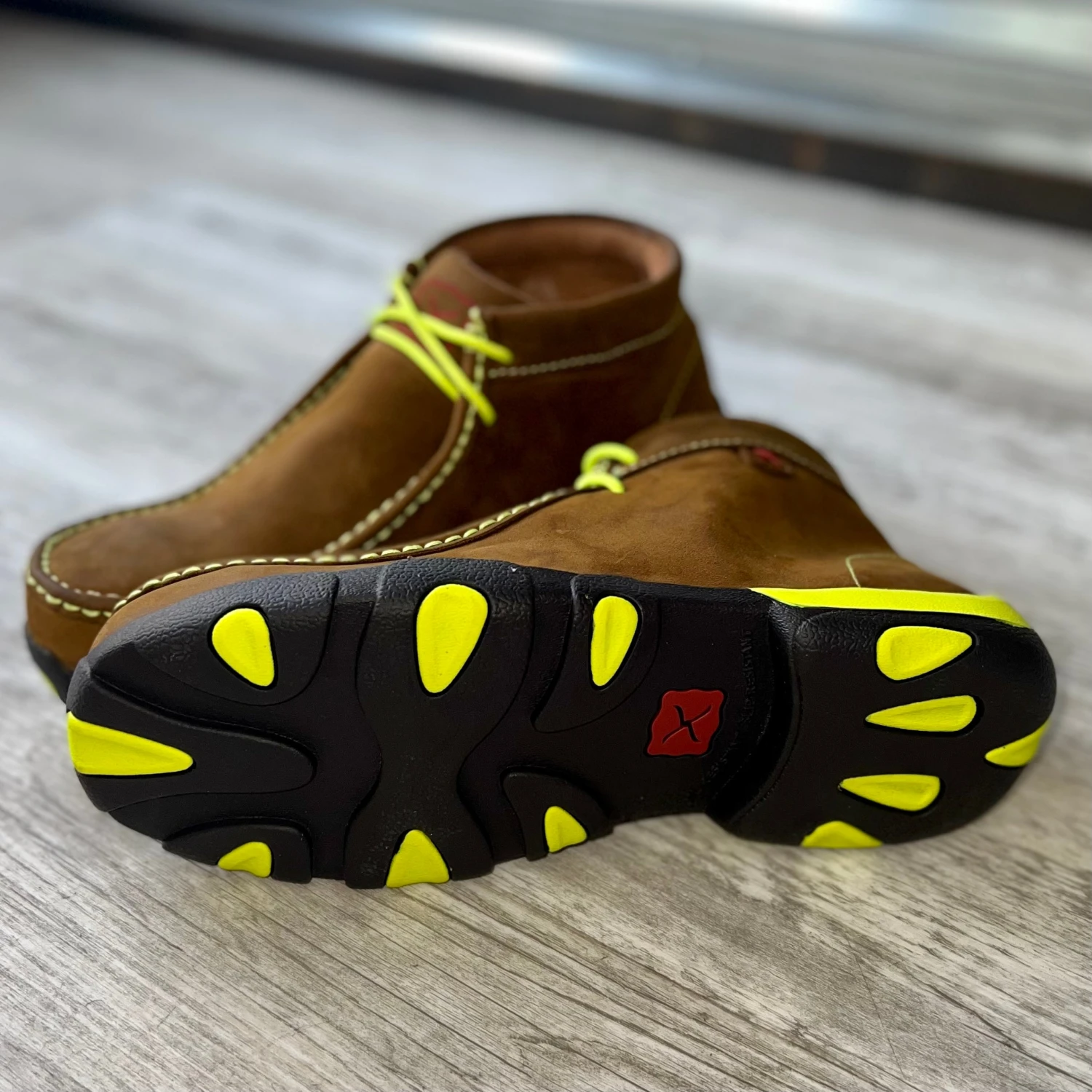 Men’s Work Steel Toe Chukka Driving Moc 4 Men’s Work Steel Toe Chukka Driving Moc - Image 2