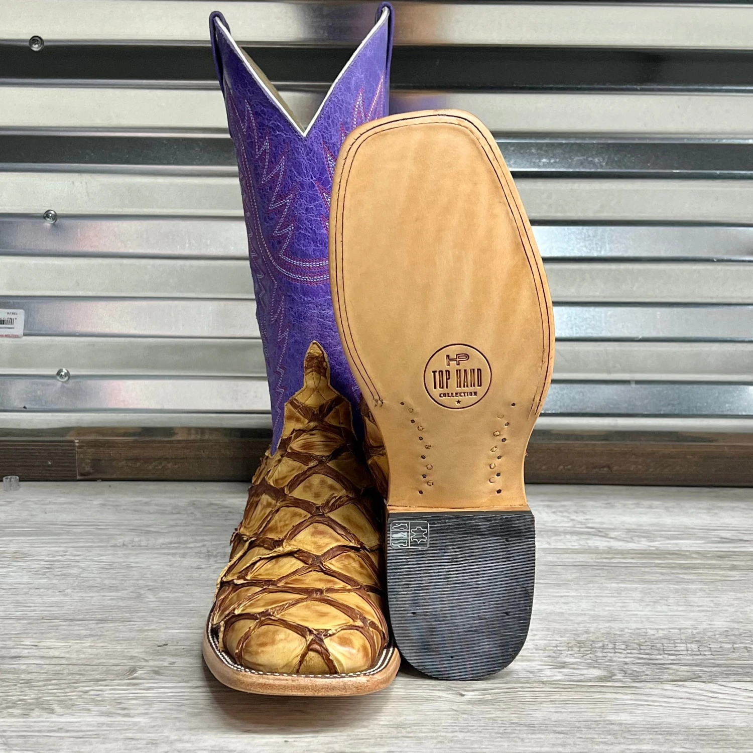 HORSEPOWER Antique Saddle Big Bass Boots 4 HORSEPOWER Antique Saddle Big Bass Boots - Image 2