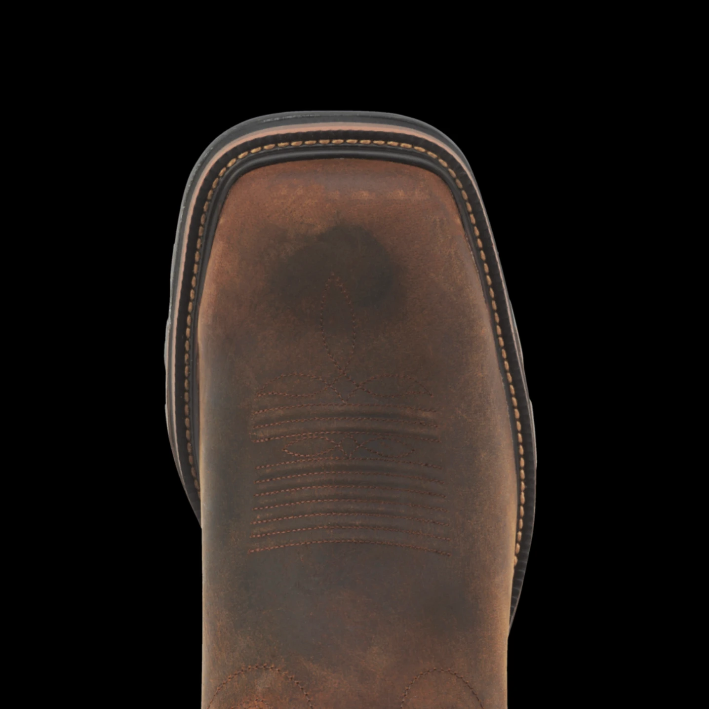 Men's R. Watson Chestnut Distressed Buffalo Work Boots - Steel Toe 4 Men's R. Watson Chestnut Distressed Buffalo Work Boots - Steel Toe - Image 2