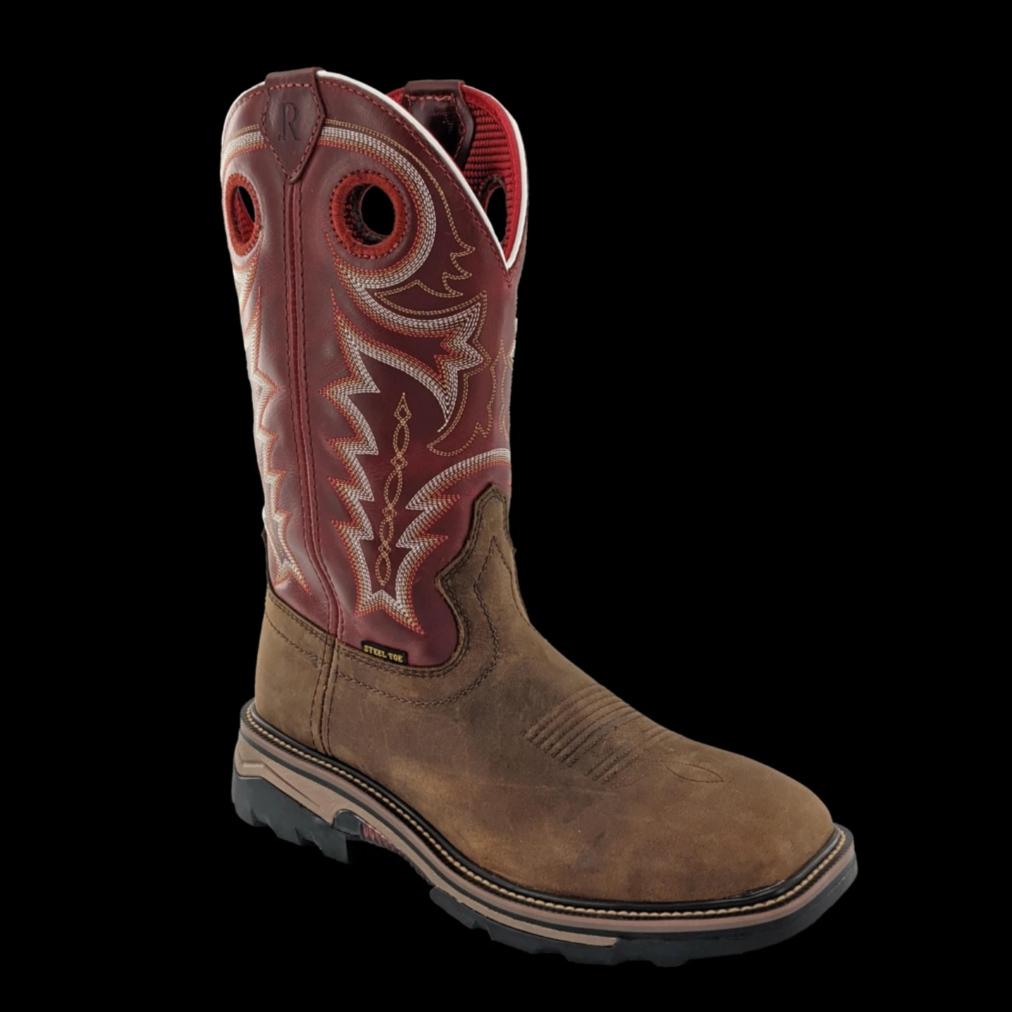 Men's R. Watson Adobe Brown Buffalo Work Boots - Steel Toe 3 Men's R. Watson Adobe Brown Buffalo Work Boots - Steel Toe