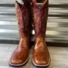 Lucchese Caiman Belly -Western Cowboy Fashion TAN3