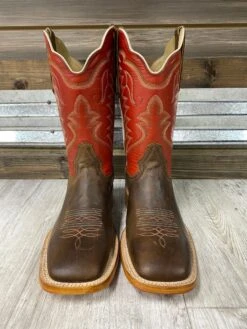 R Watson Square-Toe 11" Arizona Tan Cowboy Boot